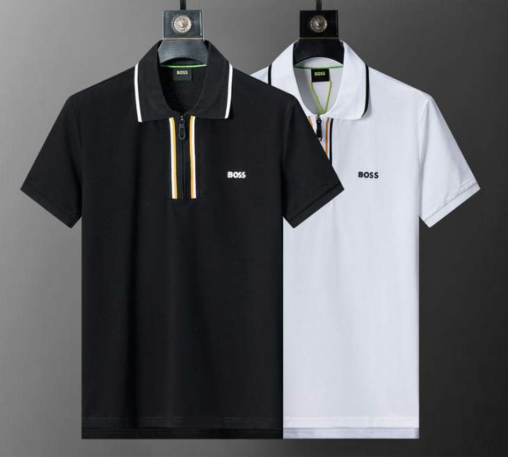Picture of Hugo Boss Polo Shirts Short _SKUBossM-3XL14mr3012427140